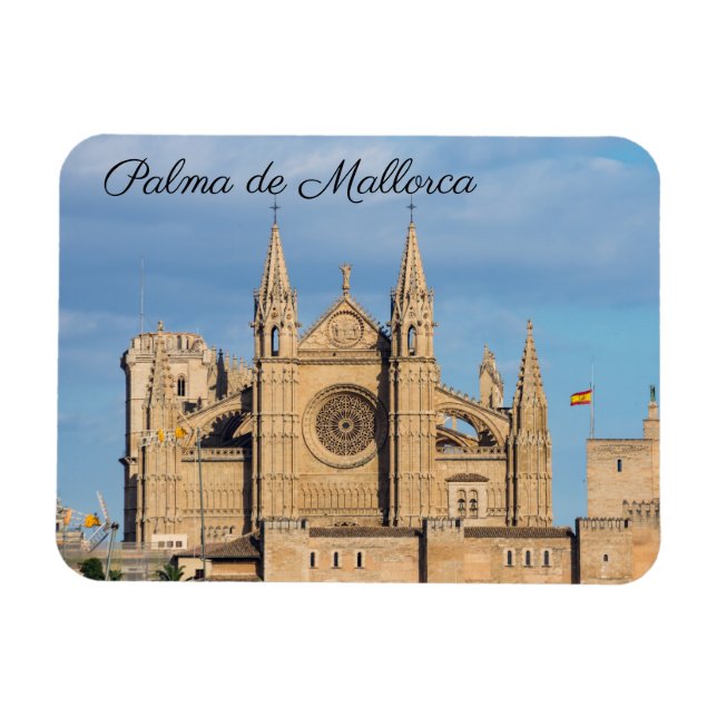 Magnet Flexible La Seu, Cathédrale de Palma de Majorque - Espagne (Horizontal)