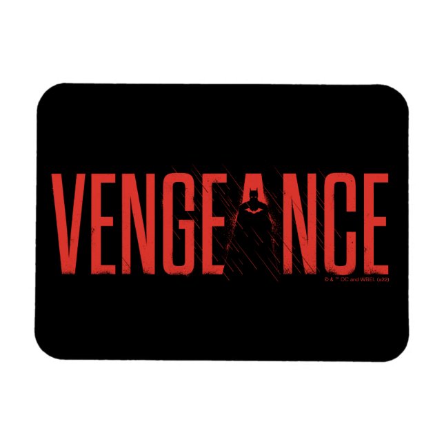 Magnet Flexible La silhouette Batman Vengeance (Horizontal)