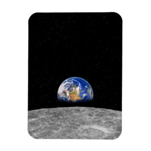 Magnet Flexible La Terre se lève sur la Lune