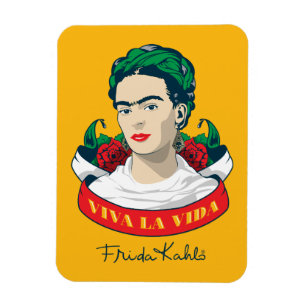 Magnet Flexible La Vida de vivats de Frida Kahlo  