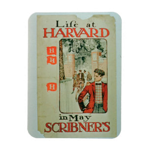 Magnet Flexible La "vie à Harvard", publicité par affichage que