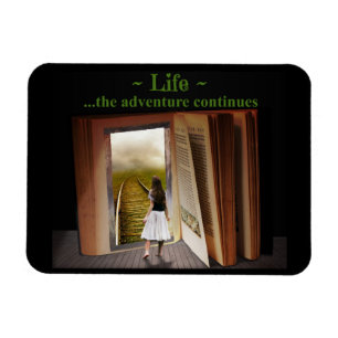 Magnet Flexible La vie, l'aventure continue