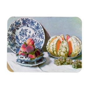 Magnet Flexible La vie toujours avec le melon, Claude Monet 1872
