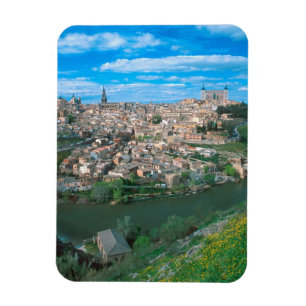 Magnet Flexible La ville antique de Tolède, en Espagne.