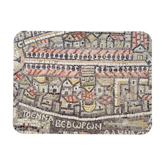 Magnet Flexible La ville de Jérusalem et ses environs (Horizontal)