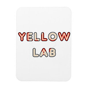 Magnet Flexible labo jaune Canadian-Flag