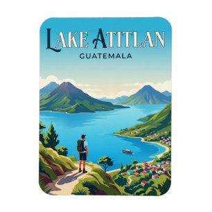 Magnet Flexible Lac Atitlan Guatemala