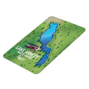 Magnet Flexible Lac d'Annecy, Haute-Savoie, france