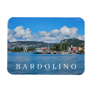 Magnet Flexible Lac de Garde Bardolino vue panoramique réfrigérate