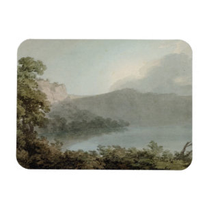 Magnet Flexible Lac de Vico entre Rome et Florence, 1783 (grap