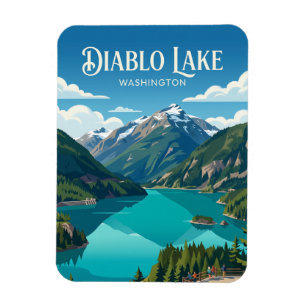 Magnet Flexible Lac Diablo USA
