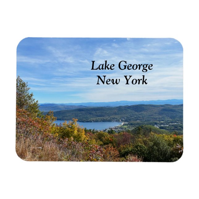 Magnet Flexible Lac George New York (Horizontal)