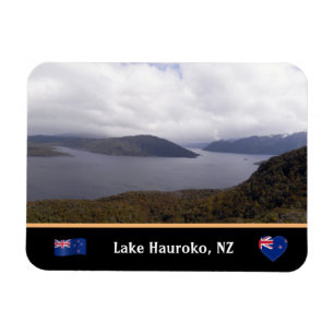 Magnet Flexible Lac Hauroko Panorama et Nouvelle-Zélande/partie.2