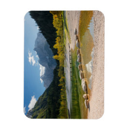 Magnet Flexible Lac Jasna dans les Alpes slovènes à l'automne