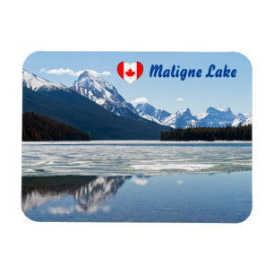 Magnet Flexible Lac Maligne - Parc national de Jasper, Canada