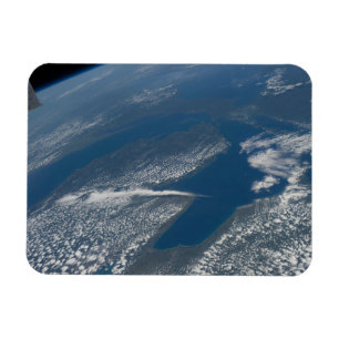 Magnet Flexible Lac Michigan, Lac Huron Et État Du Michigan.