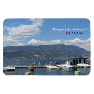 Magnet Flexible ©Lac Okanagan, marina de Kelowna, C.-B. Canada
