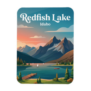 Magnet Flexible Lac Redfish USA