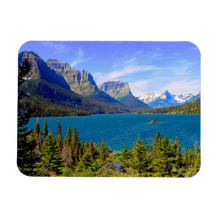 Magnet Flexible Lac st. Mary, parc national de glacier, Montana