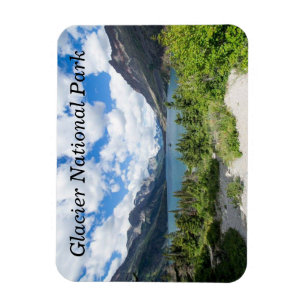 Magnet Flexible Lac st Mary, parc national de glacier, Montana