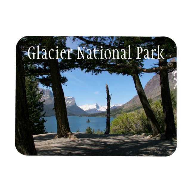 Magnet Flexible Lac St. Mary, Parc national des Glaciers, Montana (Horizontal)
