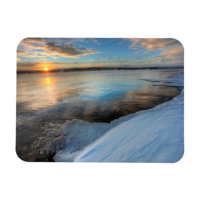 Magnet Flexible Lac Teslin Après Une Tempête De Défrichement, Yuko (Horizontal)