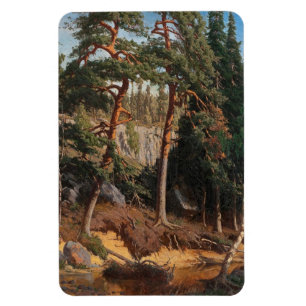 Magnet Flexible L'aimant artistique "Dans la forêt"