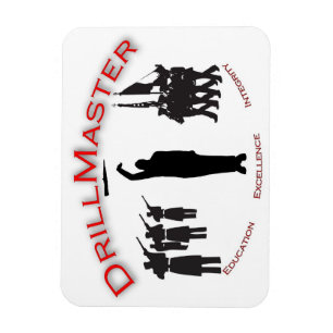 Magnet Flexible L'aimant de logo de sergent instructeur