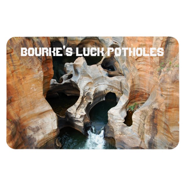 Magnet Flexible L'aimant des nids-de-poule de Bourke (Horizontal)