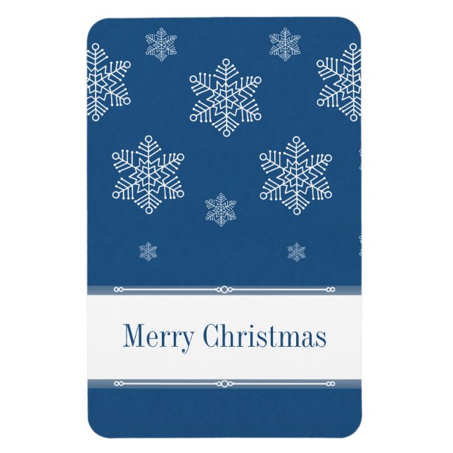 Magnet Flexible Laisser Neige Flexi Magnet, Bleu (Vertical)