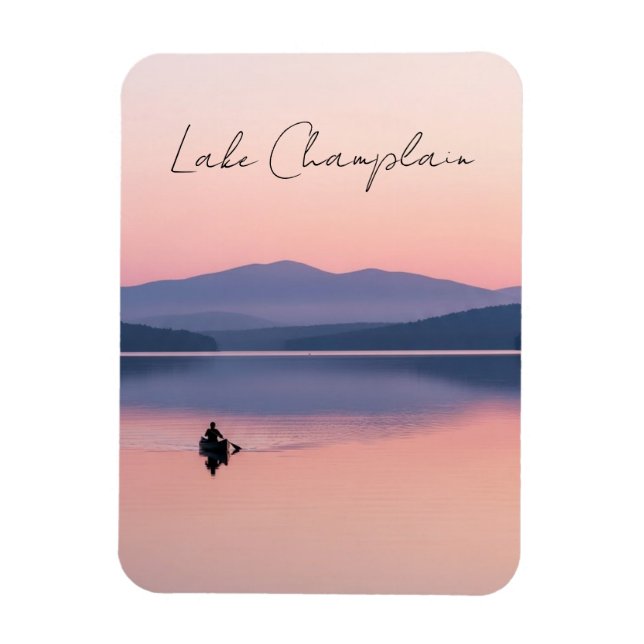 Magnet Flexible Lake Champlain Vermont Travel (Vertical)