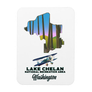 Magnet Flexible Lake Chelan National Recrerereation Area, washingt