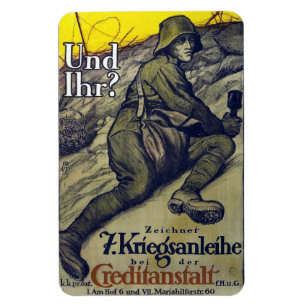 Magnet Flexible L'Allemand de WWI aucun équipe l'aimant de terre