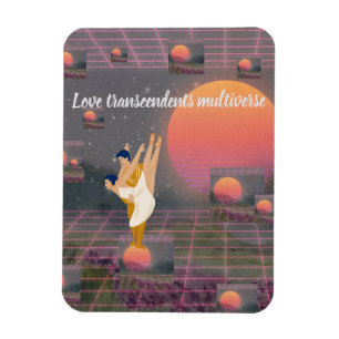 Magnet Flexible L'amour transcende le multivers