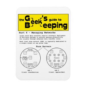 Magnet Flexible L'apiculture de geek (réseaux) - aimant