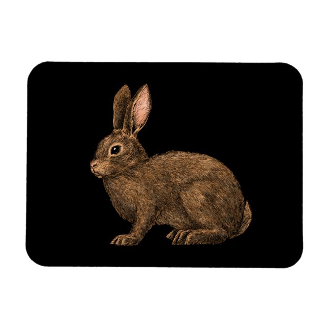 Magnet Flexible Lapin 2 (Horizontal)