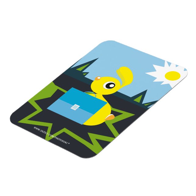 Magnet Flexible Lapin Ensoleillé (Côté Gauche)