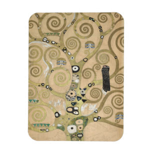 Magnet Flexible L'Arbre de Vie, peinture à l'huile de Gustav Klimt