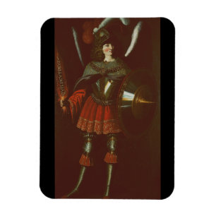 Magnet Flexible L'Archange Michel par Francisco de Zurbarán