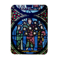 L'Arche de l'Alliance fenêtre, détail de Dieu avec