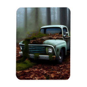 Magnet Flexible L'Art numérique de camion abandonné