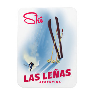 Magnet Flexible las leñas ski argentin