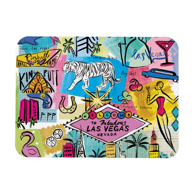 Magnet Flexible Las Vegas, Nevada (Horizontal)