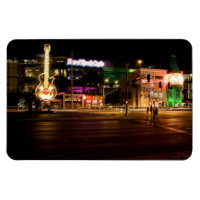 Las Vegas Strip @ Night Aimant Flexible #5
