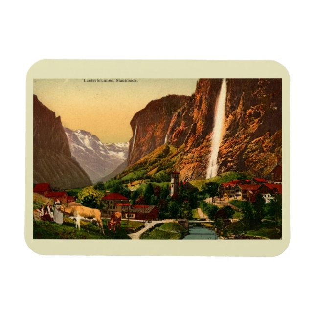 Magnet Flexible Lauterbrunnen Cascade Staubbach Suisse (Horizontal)