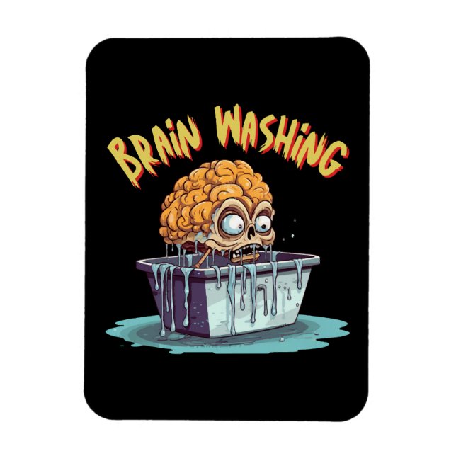 Magnet Flexible Lavages de cerveau (Vertical)