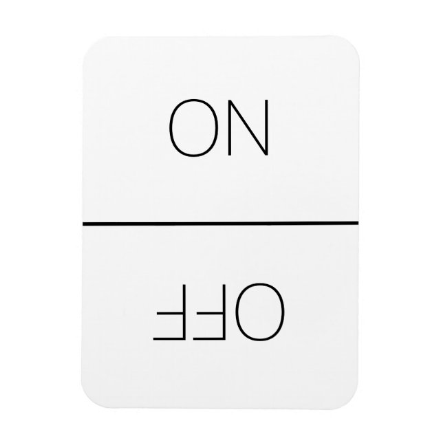 Magnet Flexible Lave-vaisselle Lave-linge noir blanc (Vertical)