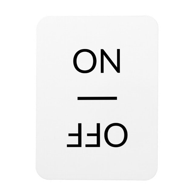 Magnet Flexible Lave-vaisselle Lave-linge noir blanc (Vertical)