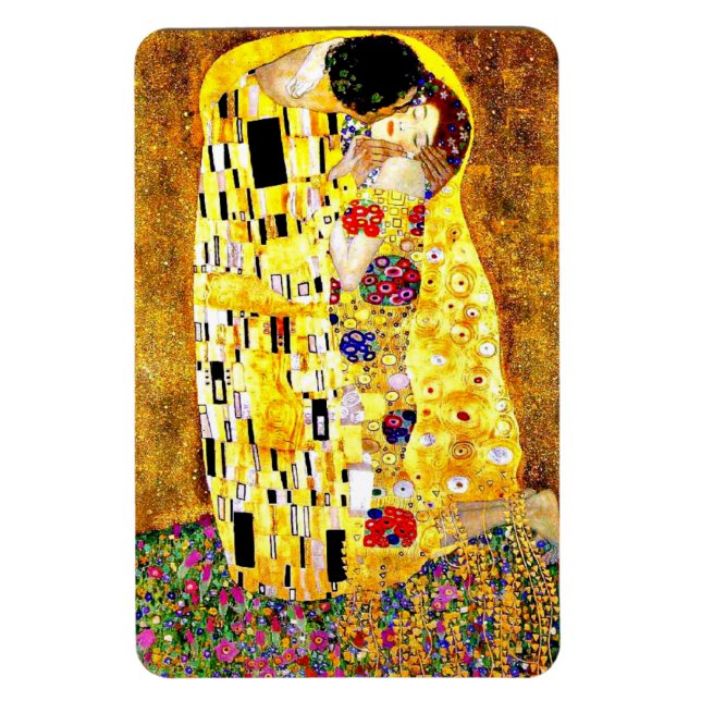 Magnet Flexible Le baiser de Gustav Klimt, art (Vertical)