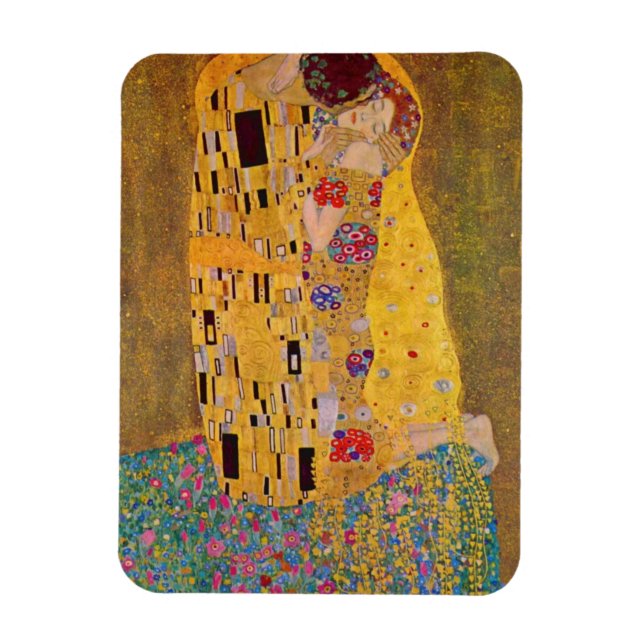 Magnet Flexible Le baiser de Gustave Klimt (Vertical)